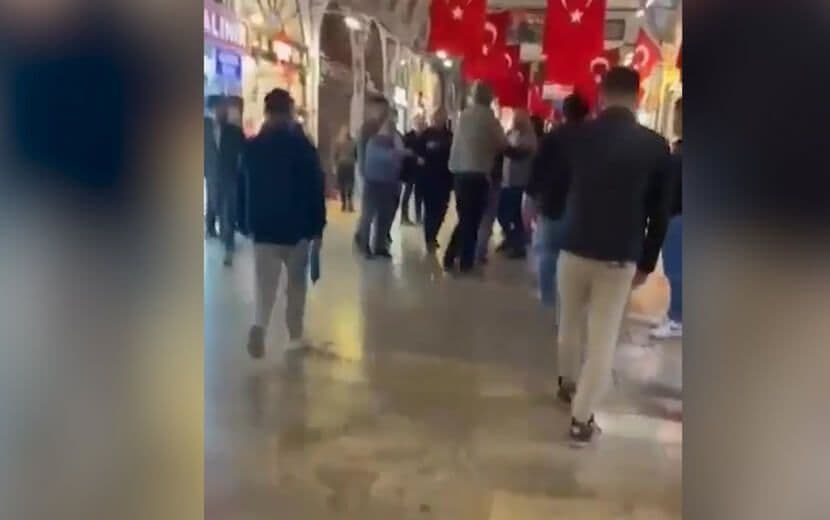 Kapalıçarşı’da Kemalist Vandallık: 09:05’te Vatandaşa Saldırdılar