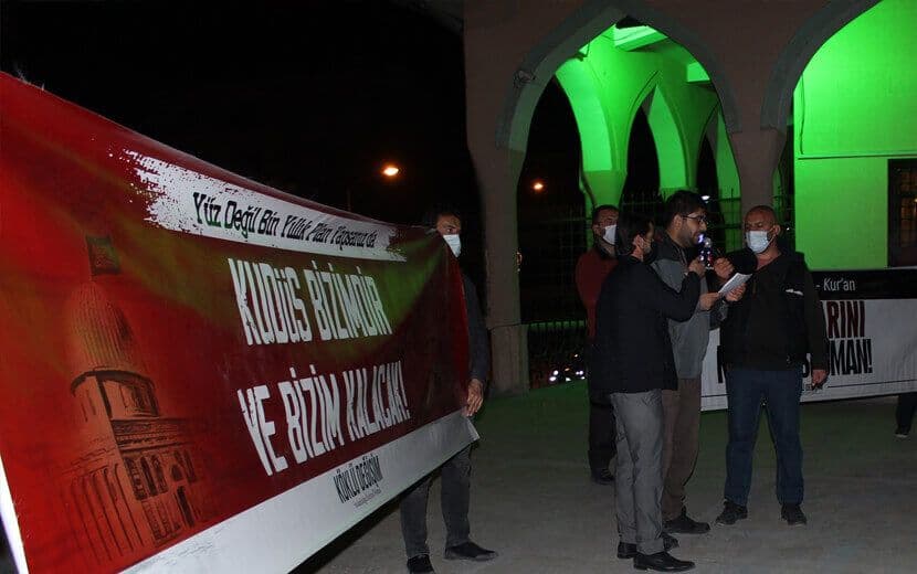 VAN’DAN FİLİSTİN’E DESTEK ÇAĞRISI: “ORDULAR AKSA’YA!”