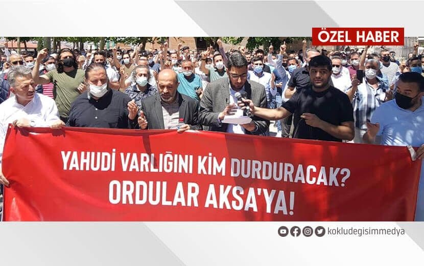 ANKARA FİLİSTİN İÇİN AYAKTA!