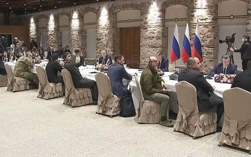 Rusya-Ukrayna Heyetlerinin Dolmabahçe Görüşmesi Sona Erdi