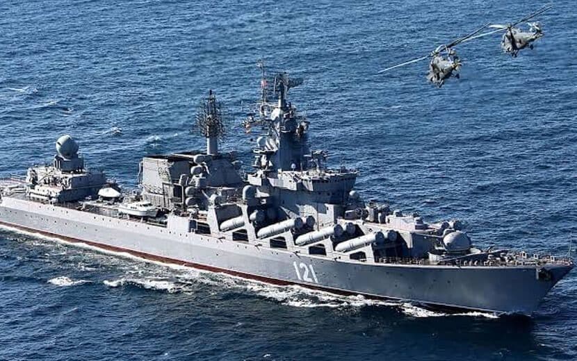 Rusya’nın Moskova Kruvazörü Karadeniz’de Battı