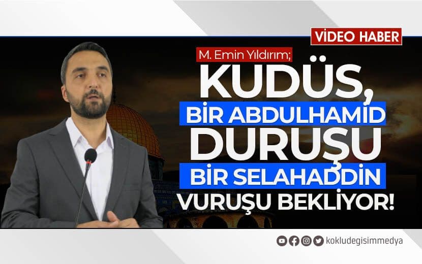 Kudüs, Bir Abdulhamid Duruşu Bir Selahaddin Vuruşu Bekliyor!