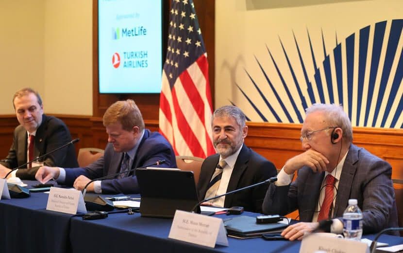 Nebati, Washington’da Yatırımcıları İkna Etmeye Çalıştı