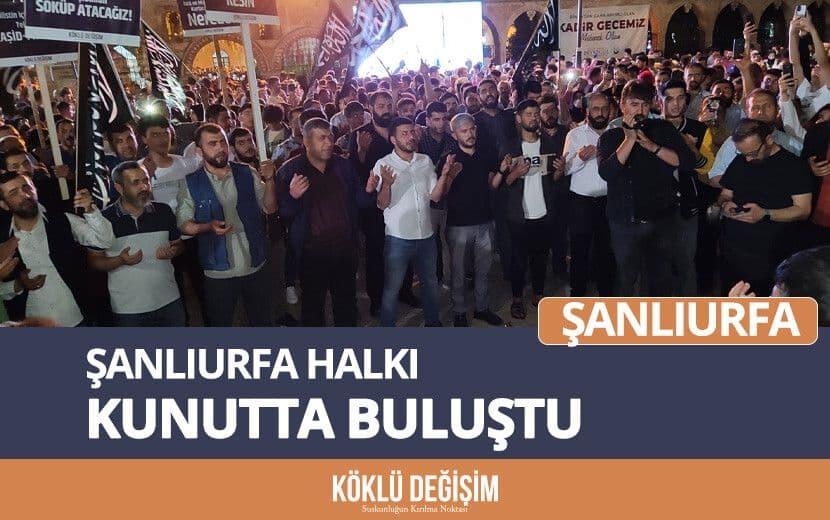 Köklü Değişim Şanlıurfa Temsilciliği Kunut Programı Gerçekleştirdi