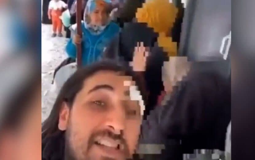 Gaziantep’te Suriyeli Kadınları Taciz Eden Irkçı Yakalandı