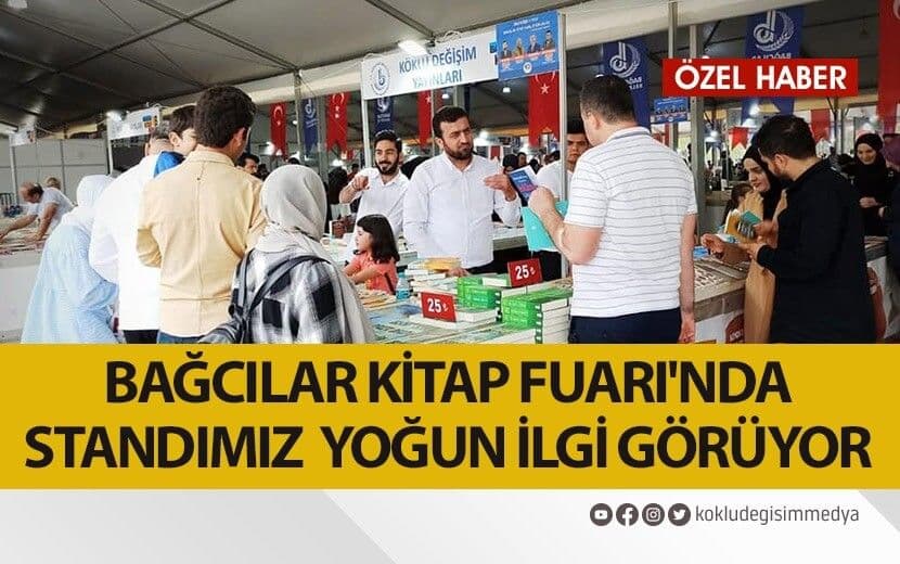 Bağcılar Kitap Fuarı’nda Standımız Yoğun İlgi Görüyor