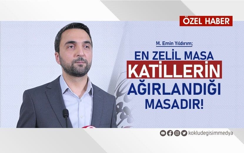 En Zelil Masa Katillerin Ağırlandığı Masa’dır