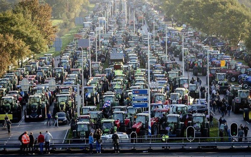 Kapitalizmin Küresel İklim Değişikliği Planı Hollanda’da Protesto Ediliyor