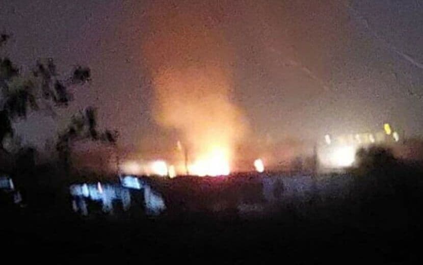 “İsrail”, Türkiye’ye Yakın Bir Noktada Bulunan Halep Havalimanı’nı Vurdu