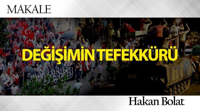 DEĞİŞİMİN TEFEKKÜRÜ