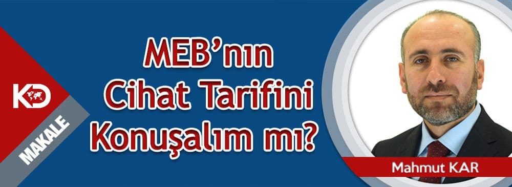 MEB’nın Cihat Tarifini Konuşalım mı?