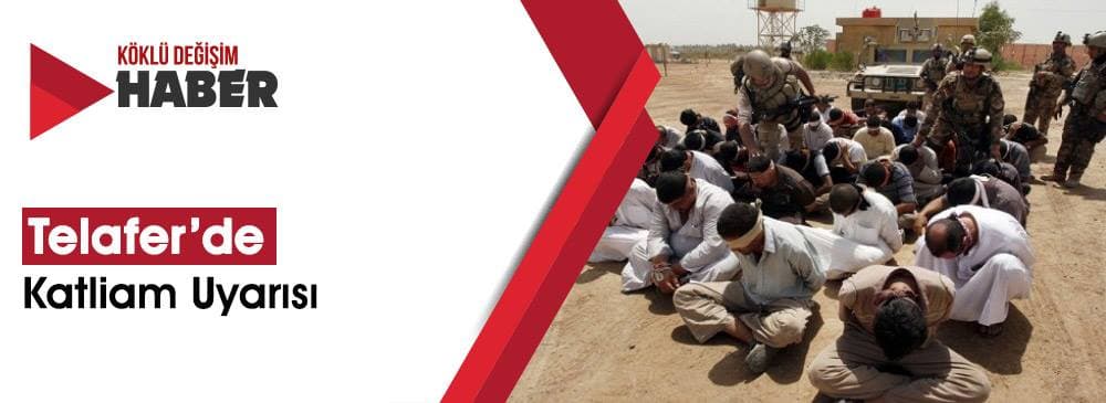 Telafer'de 10 Bin Sivil Mahsur Kaldı
