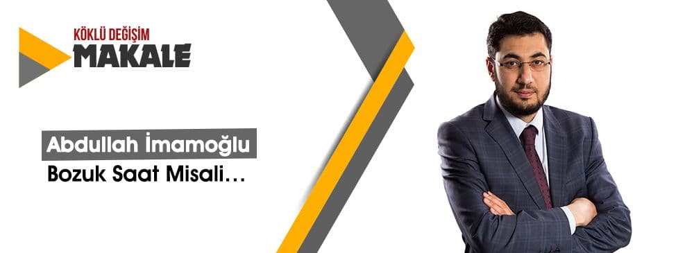 Bozuk Saat Misali…