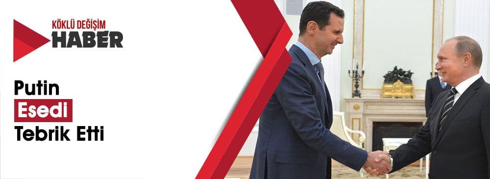 Esed Rusya'da Putin İle Görüştü