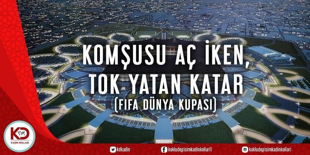 Komşusu Aç İken, Tok Yatan Katar (FIFA Dünya Kupası)