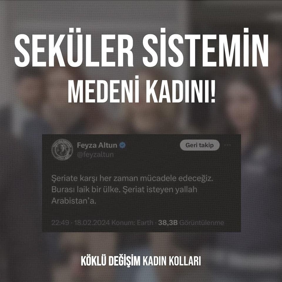 SEKÜLER SİSTEMİN MEDENİ KADINI!