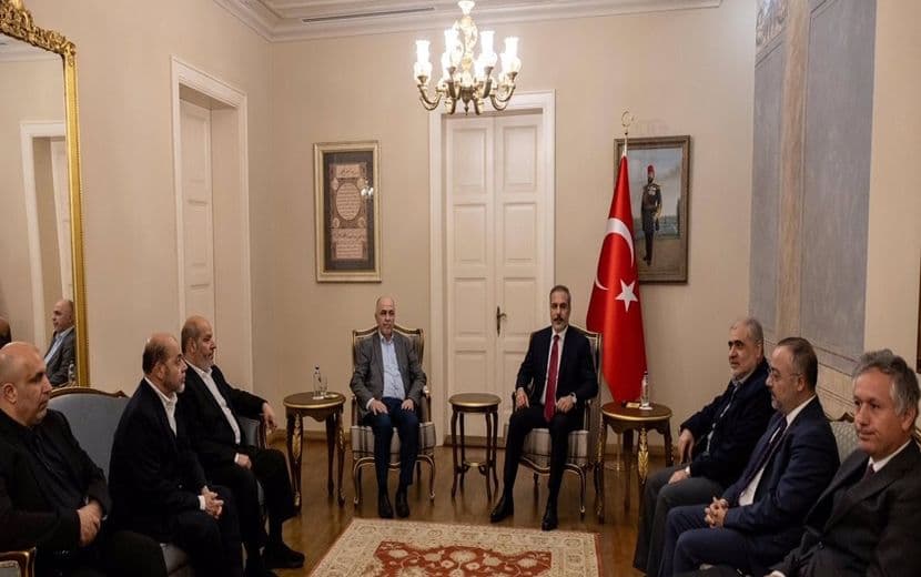 Sinvar’ın Şehadetinin Hemen Ardından Fidan, Hamas’la Görüştü