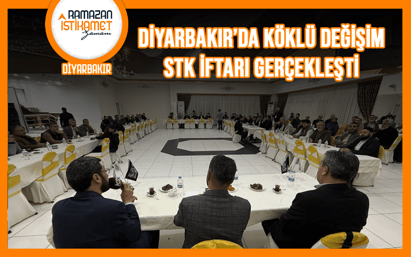 Köklü Değişim, Diyarbakır’da Geleneksel İftarını Düzenledi