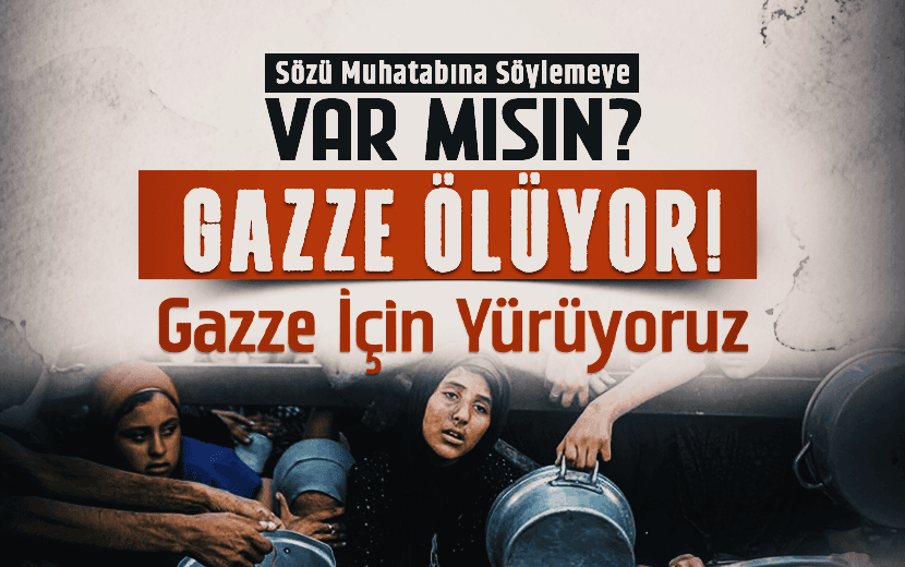 Gazze Ölüyor: Ankara’da Sözü Muhatabına Söylemek İçin Yürüyoruz