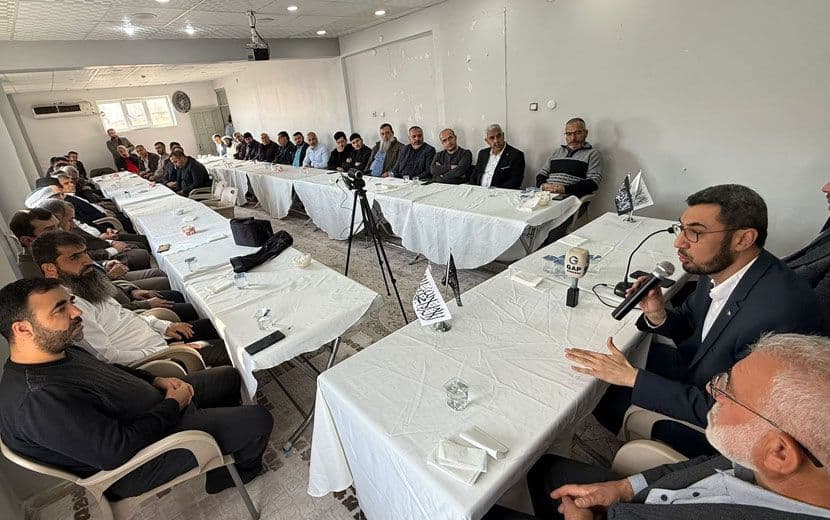 Köklü Değişim, Şanlıurfa’da STK’larla Gazze’yi Konuştu