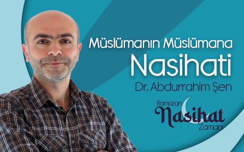 Müslümanın Müslümana Nasihati