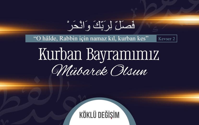 Kurban Bayramımız Mübarek Olsun