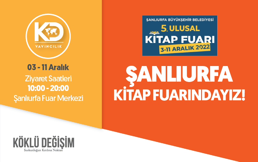 Köklü Değişim Yayıncılık, Şanlıurfa Kitap Fuarı'nda 