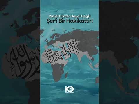 Raşidî Hilâfet, bir hayal değil; Allah’ın vaadi ve Rasulullah’ın (sav) müjdesidir. #shorts #islam