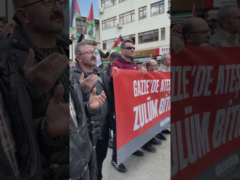 “Aksa'yı Kurtarın! ABD'ye Karşı Durun!” – Ankara