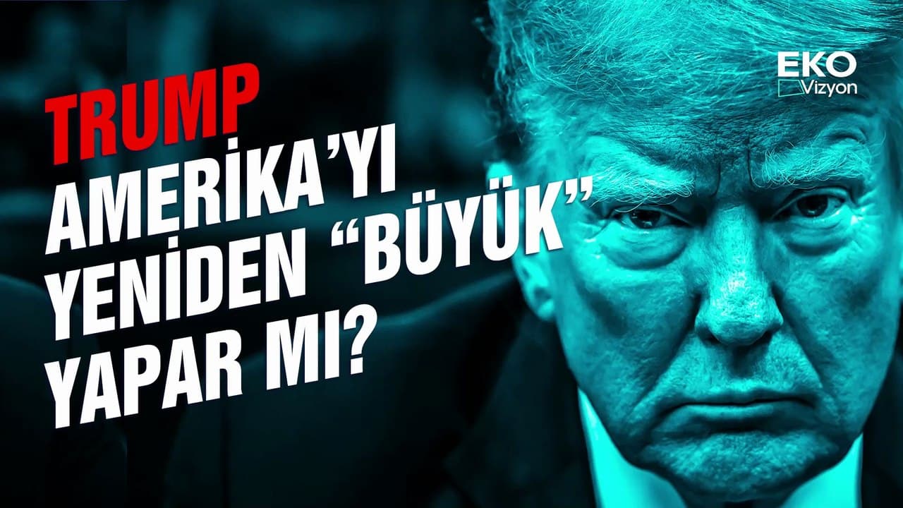 Eko Vizyon I "Trump, Amerika'yı Yeniden 'Büyük' Yapabilir mi?"Eko Vizyon’un bu bölümünde Amerika’nın yeni dönemde ağırlık vereceği ekonomik reformları, vergi paketlerini ve bunların Amerika’nın yeniden yükselişine reçete olup olmayacağını değerlendiriyoru