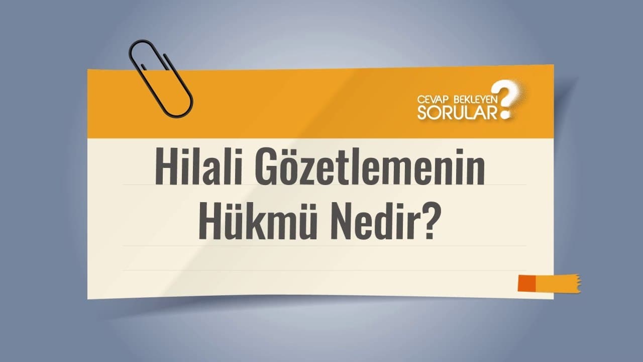 Rüyeti Hilal Gözetlemenin Hükmü Nedir? Cevap Bekleyen Sorular #ramazan
