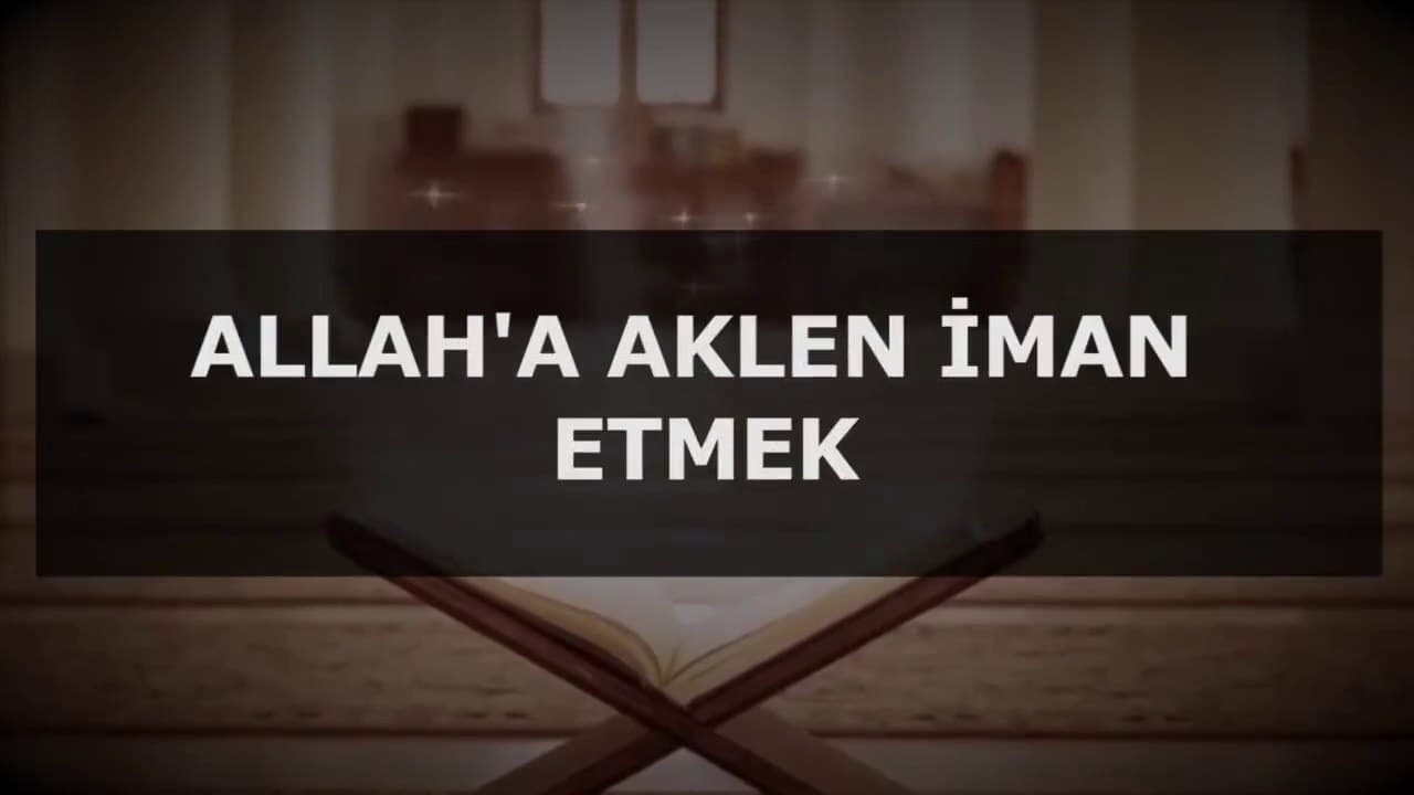 Allah'a Aklen İman Etmek I Fikirlerden Bir Demet