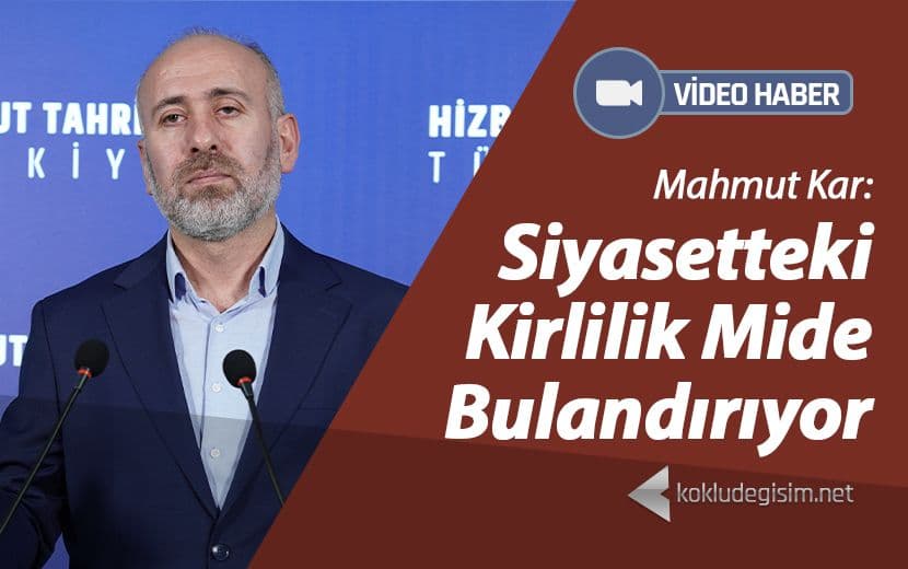 Siyasetteki Kirlilik Mide Bulandırıyor