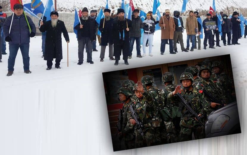 Doğu Türkistan’da Çin İşkencesi, Türkiye’de Yürüyüş’e Engel