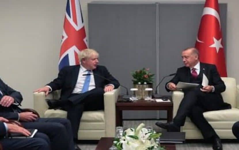 Jonhson, Erdoğan’la Suriye’yi Görüştü