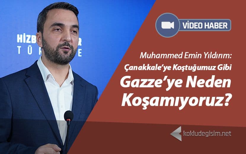Çanakkale’ye Koştuğumuz Gibi Gazze’ye Neden Koşamıyoruz?
