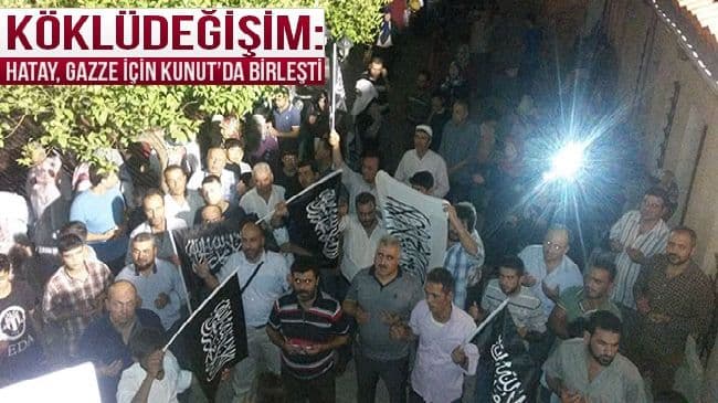 Hatay, Gazze İçin Kunut’da Birleşti