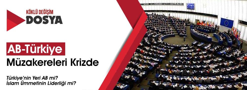 AB'de Türkiye İle Müzakerelerin Durdurulması Talebi