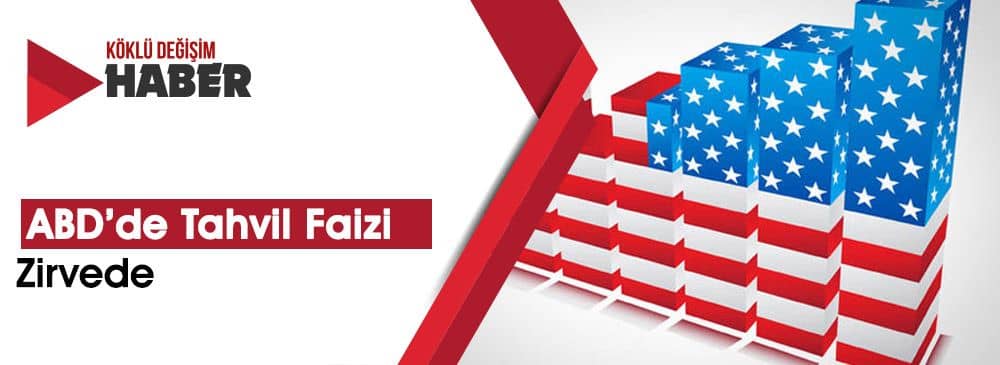 ABD 10 Yıllık Devlet Tahvili Faizi Yılın Zirvesinde