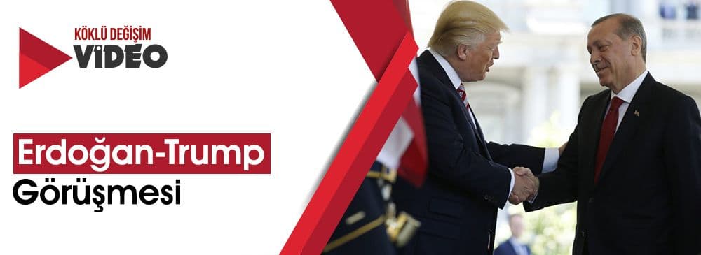 Cumhurbaşkanı Erdoğan Dostu Trump’la Görüştü
