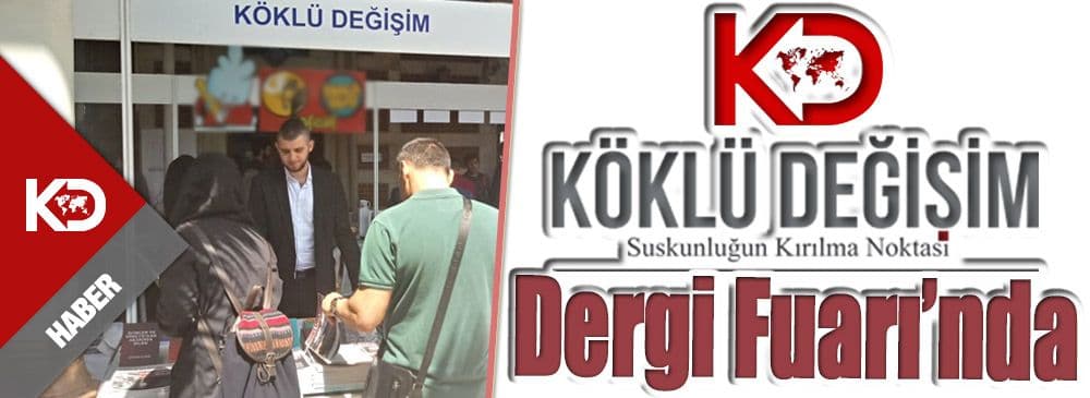 Köklü Değişim Dergisi 8. Uluslararası Dergi Fuarı\'ndaydı
