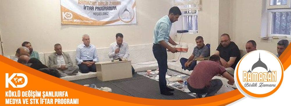 ‘Ramazan Birlik Zamanı 2017’ Şanlıurfa Medya ve STK İftarı Yapıldı