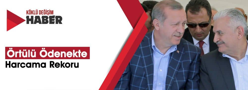 Örtülü Ödenek Harcamaları Rekor Kırdı!