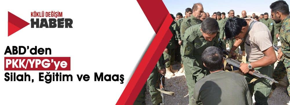 ABD, PKK/YPG'nin Ağırlıklı Olduğu DSG'ye Eğitim ve Maaş Veriyor
