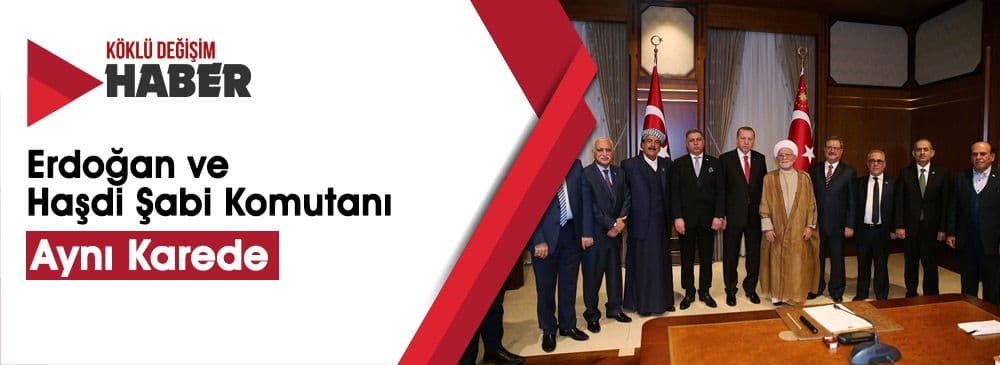 Cumhurbaşkanı Erdoğan, Haşdi Şabi Komutanının da Aralarında Olduğu Heyeti Kabul Etti