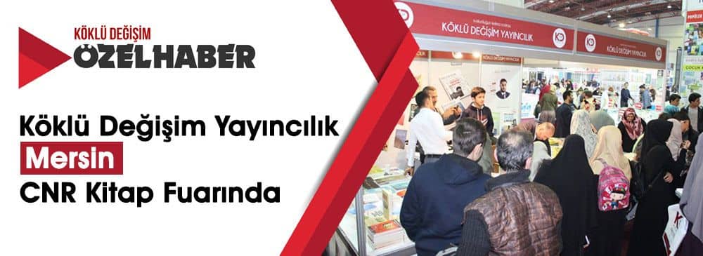 Köklü Değişim Yayıncılık Mersin Kitap Fuarı’nda