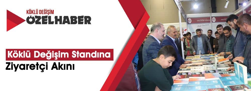 Van Kitap Fuarı’nda ‘Köklü Değişim’ Standına Yoğun İlgi