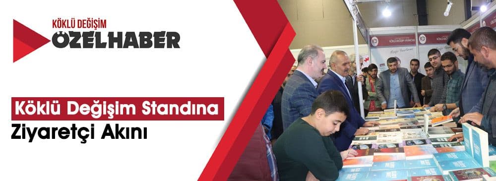 Van Kitap Fuarı’nda ‘Köklü Değişim’ Standına Yoğun İlgi