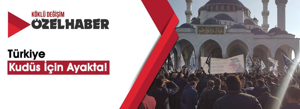 Türkiye Kudüs İçin Cuma Namazı Sonrası Hilafet Diye Haykırdı ~GÜNCELLENDİ~