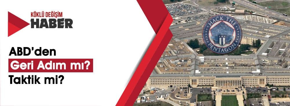 ABD'den Yeni Senaryo: 'Sınır Muhafız Gücü' Oluşturulmayacak